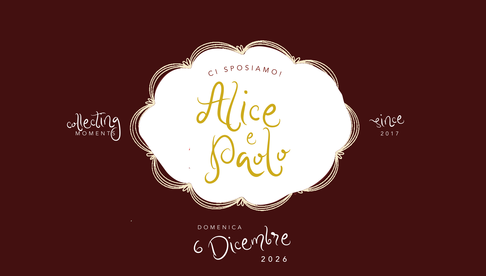 Alice e Paolo — ci sposiamo!