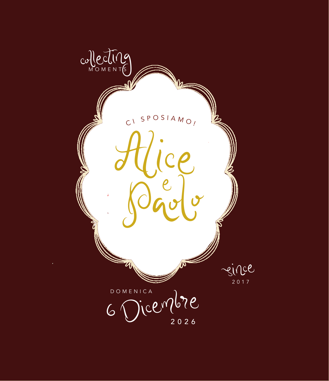 Alice e Paolo — ci sposiamo!